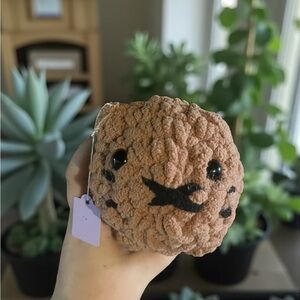 Crochet Brown Mini Loaf Cat